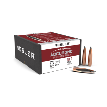 puntas nosler calibre 270 accubond long range 150gr 100uds