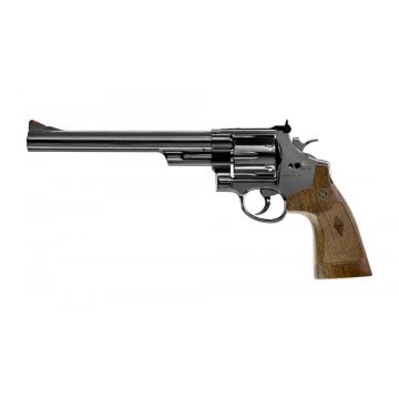 revolver co2 smith & wesson m29 8 3/8 4,5mm balines blue polish