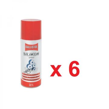 silikonspray 200 ml de ballistol en caja de 6 uds.