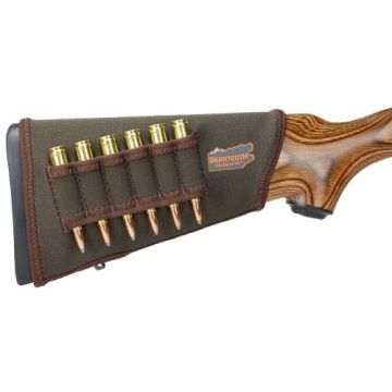 Carrillera Beartooth con canana para rifle Marrón imagen 1