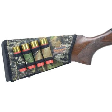 Carrillera Camo Mossy Oak Beartooth con canana para escopeta  imagen 1