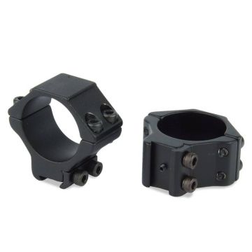 Anillas Halten aluminio bajas. Tubo 30 mm, carril Dovetail