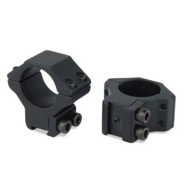 Anillas Halten aluminio medias. Tubo 25, 4 mm, carril Dovetail