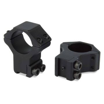 Anillas Halten aluminio altas. Tubo 25, 4 mm, carril Dovetail