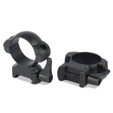 Anillas Halten steel Qr altas. Tubo 30 mm, carril Weaver Picatinny