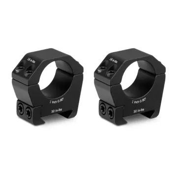 Anillas Vortex Sport SPT1-M para visor 1" - Medianas Picatinny / Weaver