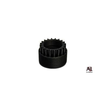 ATI AR-15 Free Float Slotted Barrel Nut imagen 1