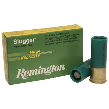 Balas para escopeta 12/70 remington slugger high velocity