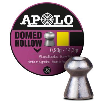 Balines Apolo Domed Hollow 4,5 mm (.177) 0.58g con 250 unidades