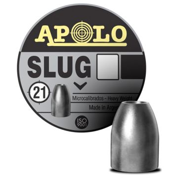Balines Apolo slug 6,35 mm - 2,14g / 33 gr - 200 unidades