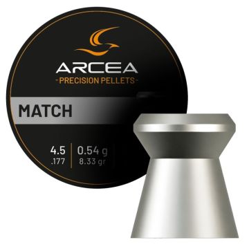 Balines Arcea Match 4,5 mm - 8,33 gr