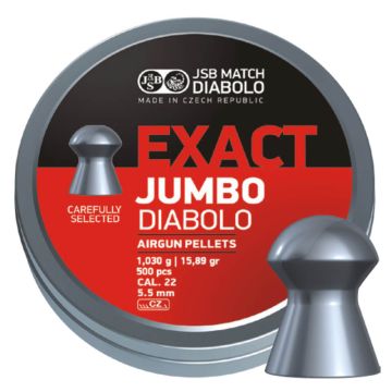 Balines JSB Exact Jumbo Diabolo 5.52 mm 15.89 gr - 250 unidades