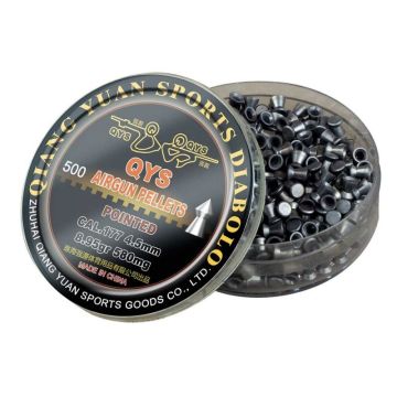 Balines QYS Pointed 4.5mm 0.55g imagen 1