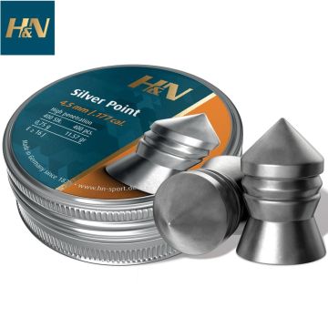 Balines H&N Silver Point 11.57gr 4.5 mm - 400 unidades