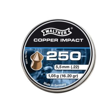Balines Walther Copper Impact 5.5mm imagen 1