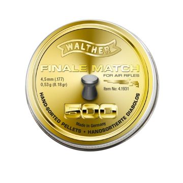 Balines Walther Finale Match Rifle 4,5mm imagen 1