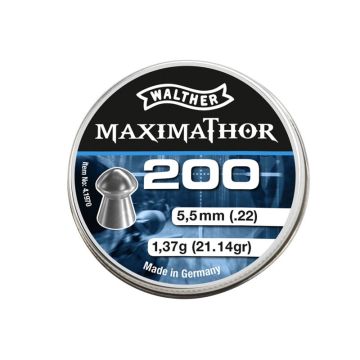 Balines Walther MaximaThor 5,5mm  imagen 1