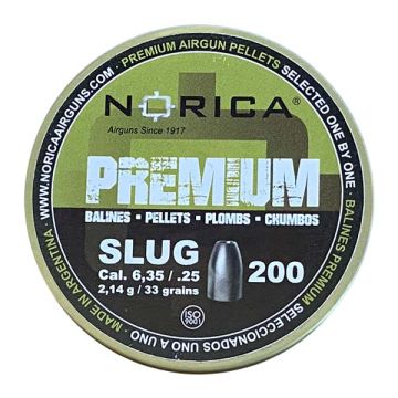 Norica Slug Premium 6,35 pellets 33 gr.