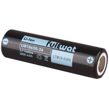 Batería 18650 Li-ion 2600 mah de 3,6v