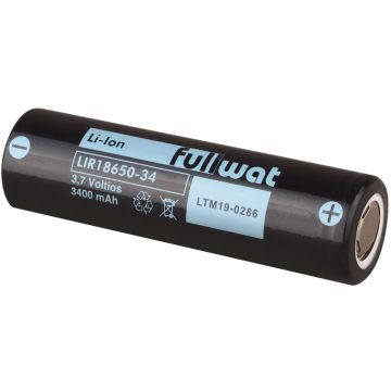 Batería 18650 Li-ion 3400 mah de 3,6v