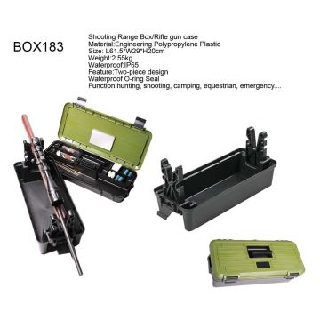 Banco de limpieza de armas buffalo river shooting range box 