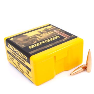 Puntas Berger calibre 30 Hybrid Target 185gr