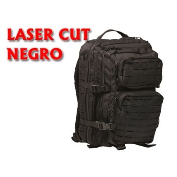 Mochila Táctica Mil-Tec Laser Cut Negro 20 L imagen 1