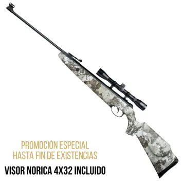 Carabina Muelle Norica Dragon Alpine 5.5 mm + Visor Norica 4x32