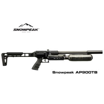 Carabina PCP Snowpeak AP900 Carbono sintética con regulador 4.5 mm