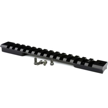 Carril Warne Tactical Mountain Tech Weatherby Mark V para Weaver picatinny 20 MOA