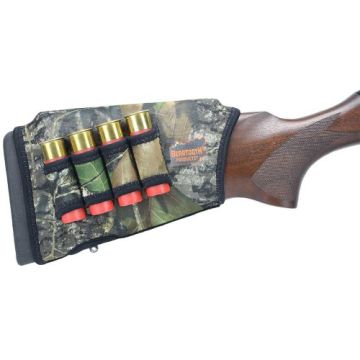 Carrillera ajustable Beartooth Camo Mossy Oak con canana para escopeta imagen 1