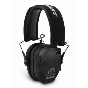 cascos electronicos negros  razor walkers