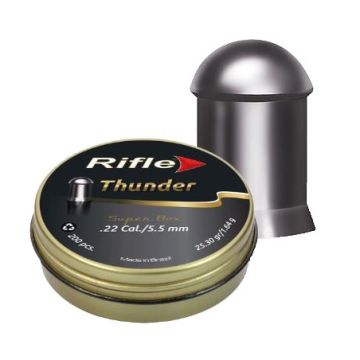 Chumbo Rifle Ammunition Thunder 5,5 mm - 1,64g