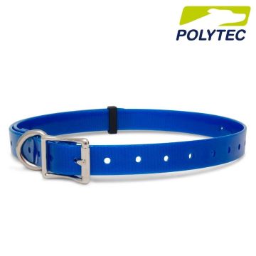 Collar para perro Polytec 16mm Azul Eléctrico
