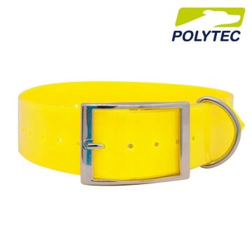 Collar para perro "Polytec" 50 mm Amarillo Fosforito