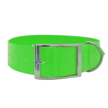 Collar para perro "Polytec" 50 mm Verde Fosforito