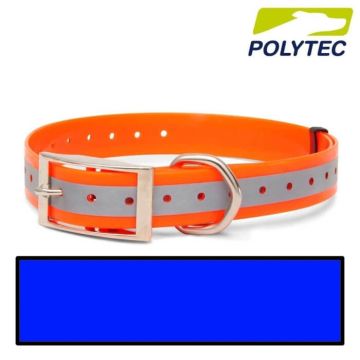 Collar reflectante para perro "Polytec" 25mm Azul Eléctrico