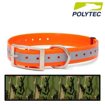 Collar reflectante para perro "Polytec" 25mm Camo