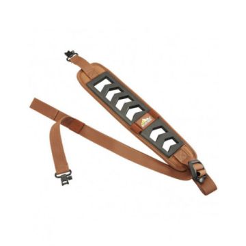 Correa portafusil Butler Creek Featherlight con anillas  - marrón