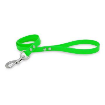 correa para perro "polytec" 120cm x 16mm - verde