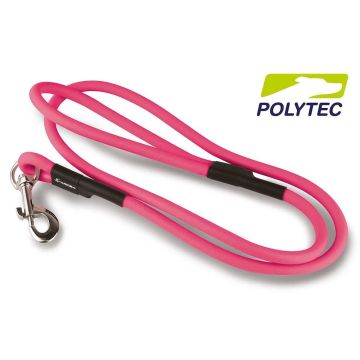 Correa para perro Polytec 120cm x 10mm - Fucsia
