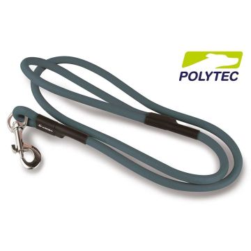 correa para perro "polytec" 120cm x 10mm - verde