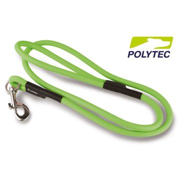 Correa para perro Polytec 120cm x 10mm - Verde Fosforito
