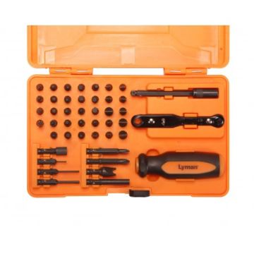 destornillador lyman y accesorios 45 piezas
