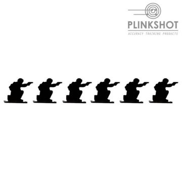 Diana Plinkshot de 6 soldados de rodillas