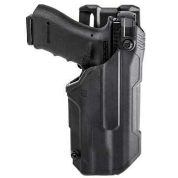 Funda de servicio Blackhawk! T-Series Nivel 3 - Glock con linterna TLR 2