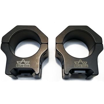juego de anillas apel blue-line para picatinny - 30mm. bh10