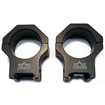juego de anillas apel blue-line para picatinny - 30mm. bh18