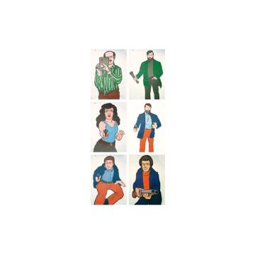 Kit 6 Siluetas