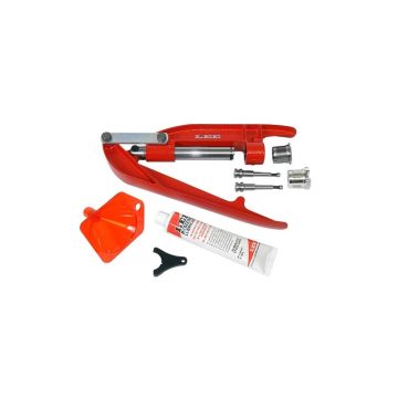 kit prensa de recarga lee homologada breech lock hand con accesorios